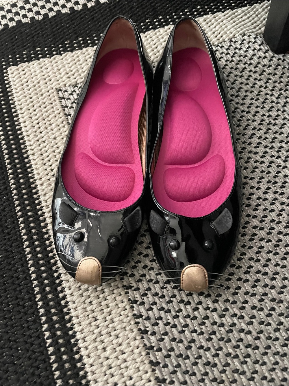 Vintage Marc by Mark Jacobs patent flats